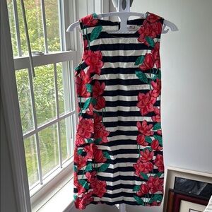 Vineyard Vines Black and White Sheath Mini Dress